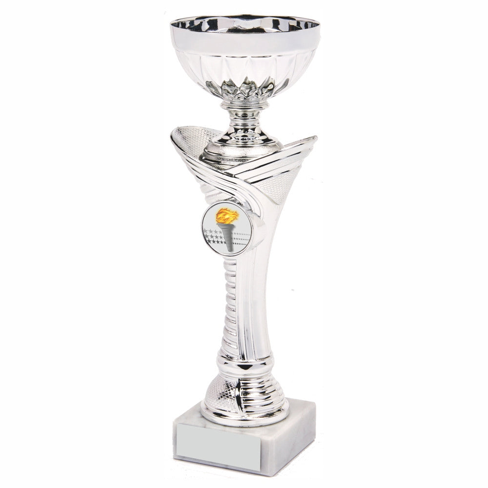 Silver Trophy Cup 250mm