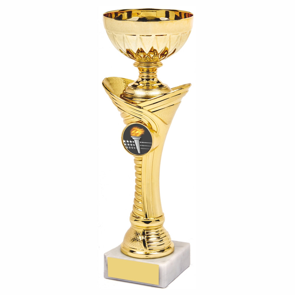 Gold Trophy Cup 225mm