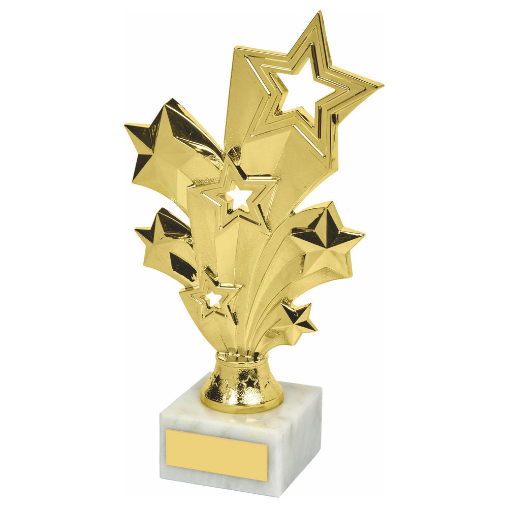 Gold Stars Achievement Trophy 200mm