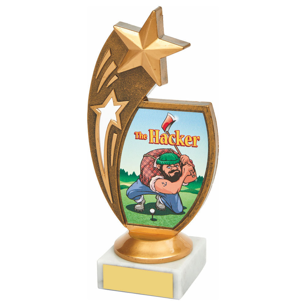 Antique Gold Star Awards - 'The Hacker' 170mm