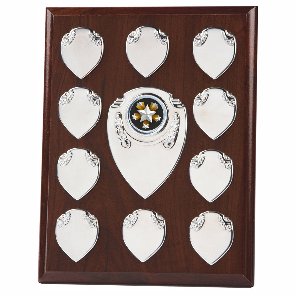 Rectangular Annual Presentation Shield 230mm