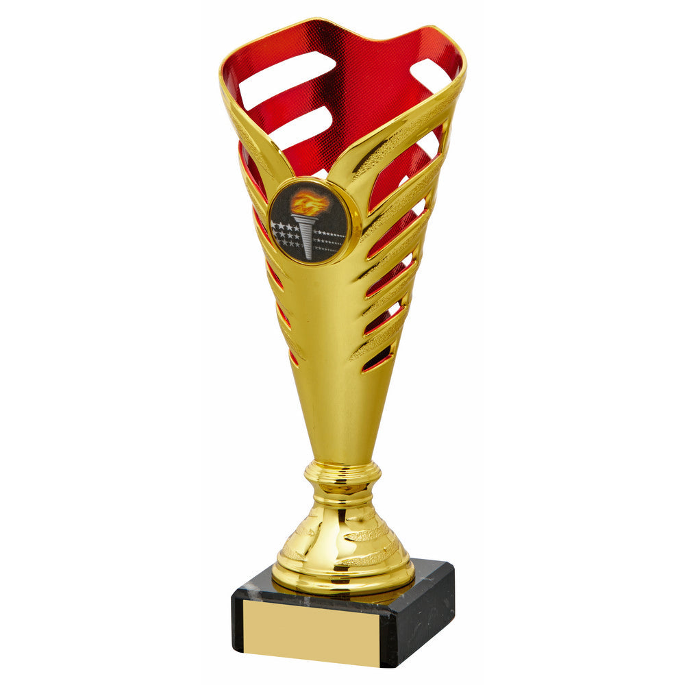 Red and Gold Scuplture 225mm