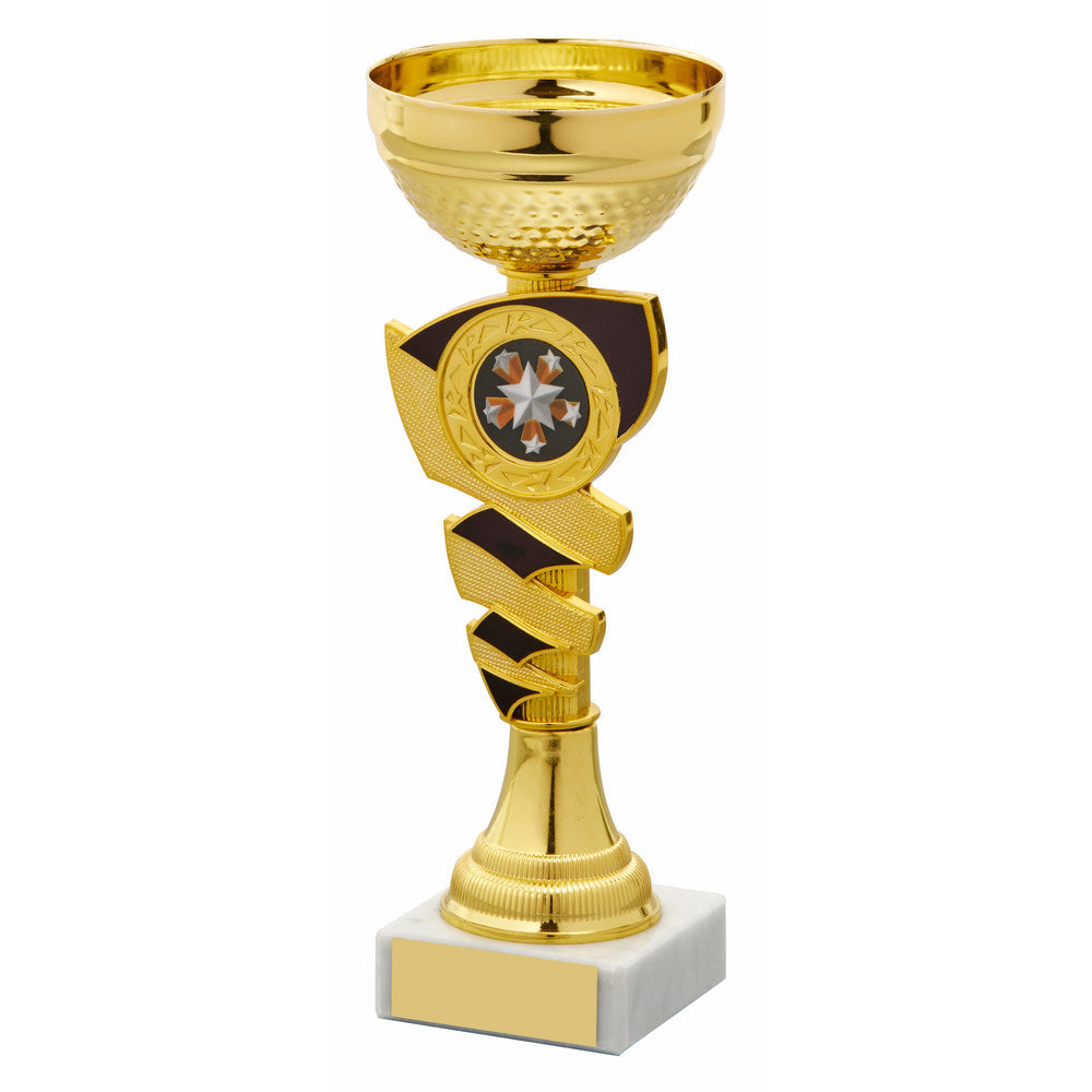 Gold and Black Cup 185mm