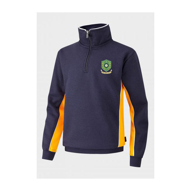 Sports 1/4 Zip Fleece Top