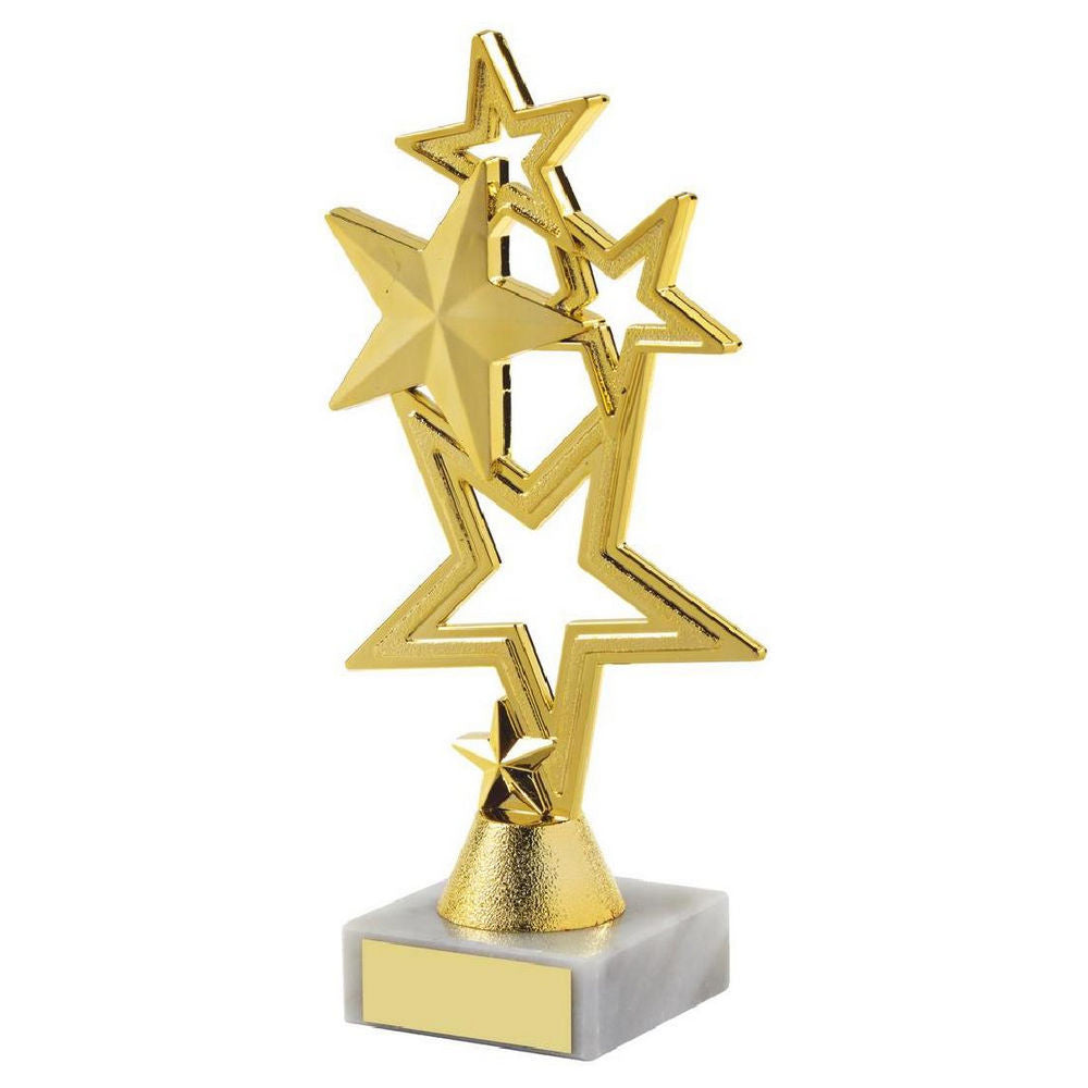 Gold Stars Achievement Trophy 190mm