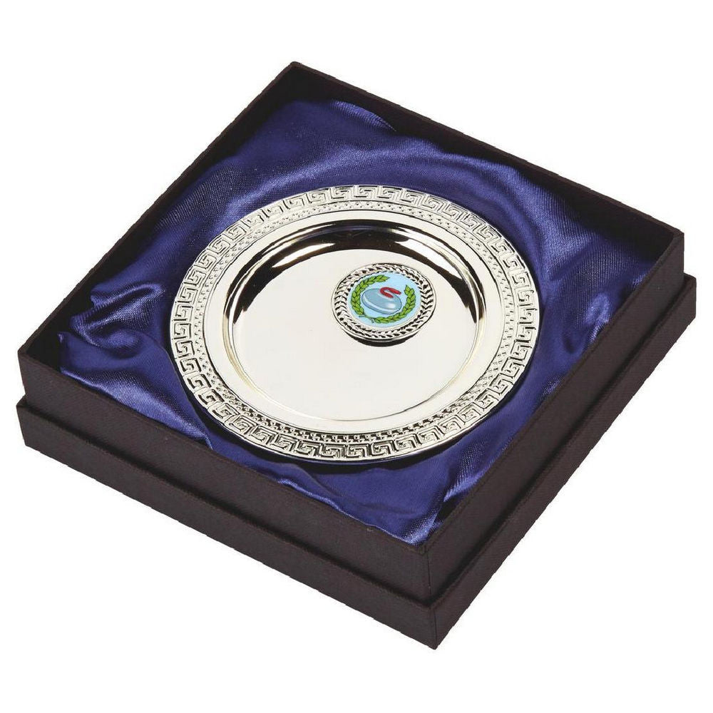 Silver Plated Salver (In Presentation Case) 130mm