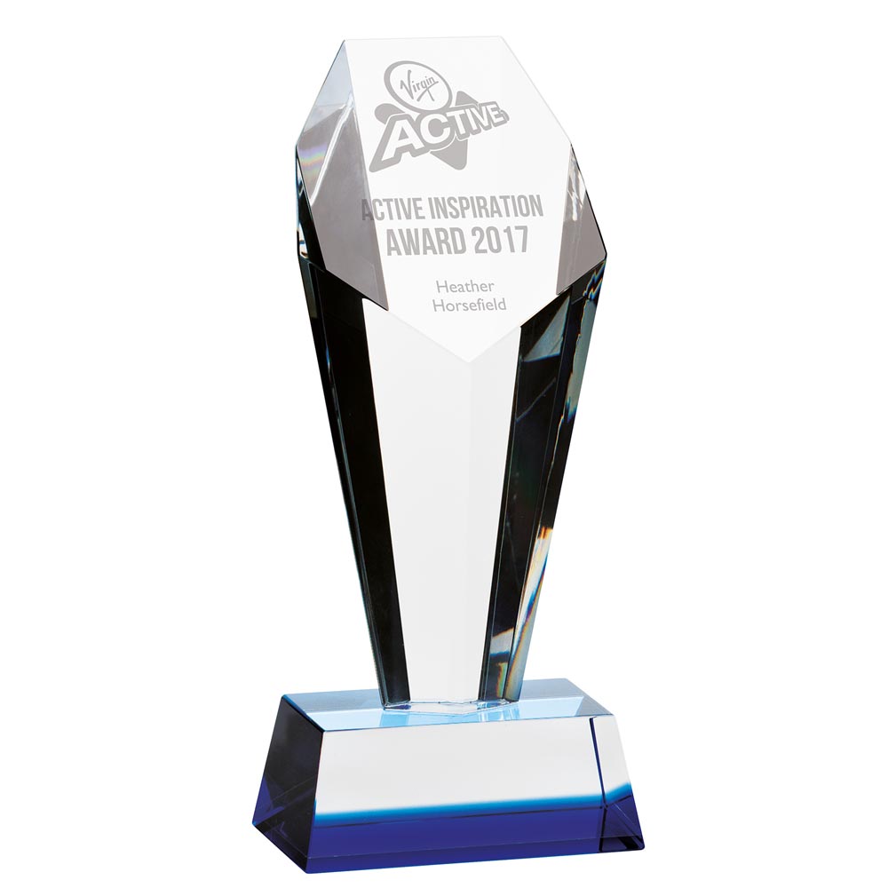 Prestige Optical Crystal Award 230mm (65mm Thick)