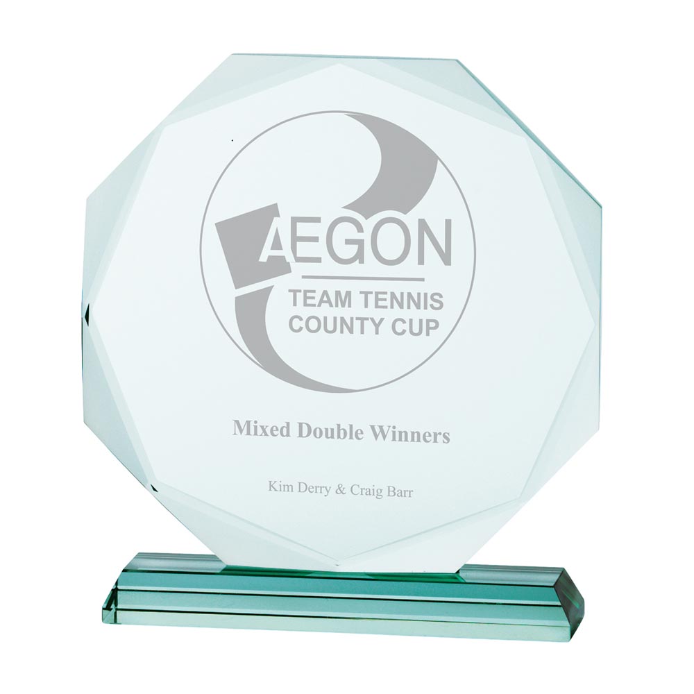 Aspire Jade Glass Award 200mm (19mm Thick)