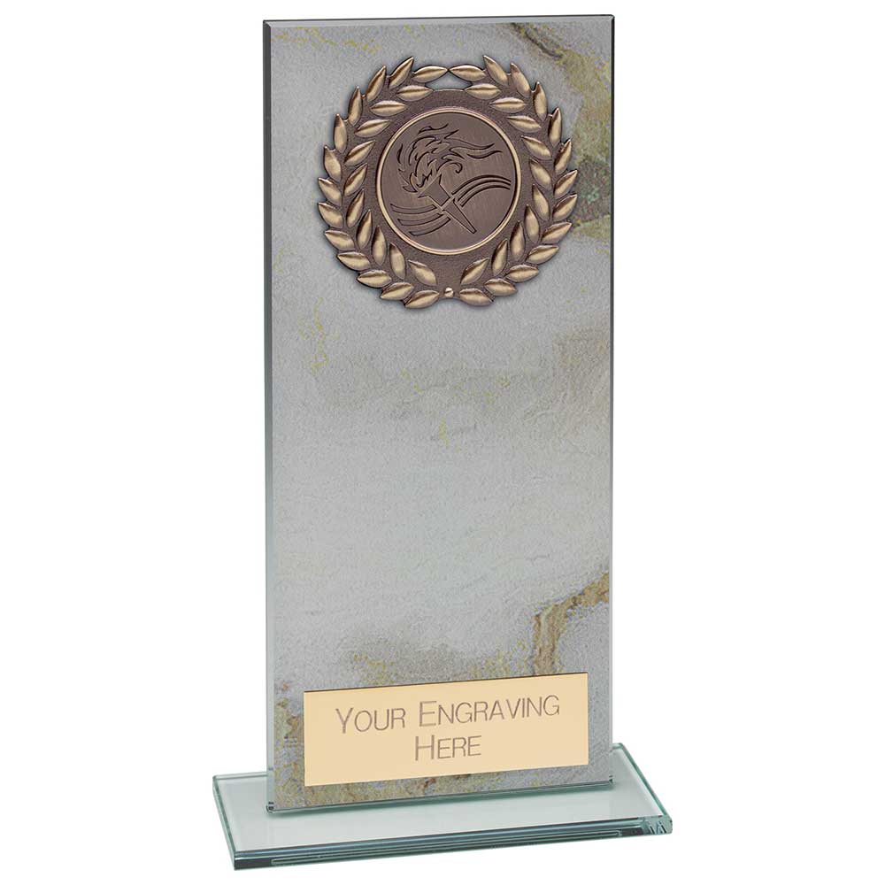 Quarry Marble Multisport Jade Glass White 160mm