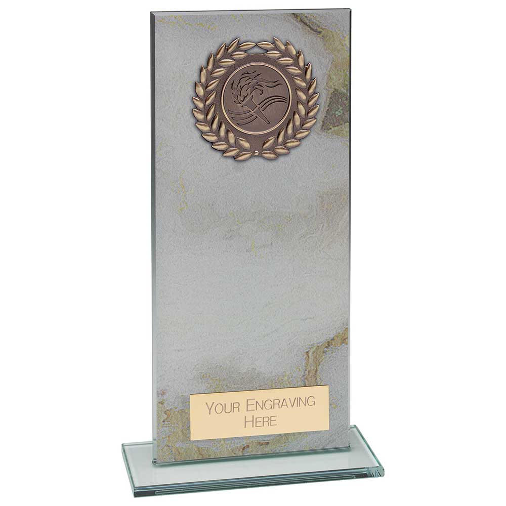 Quarry Marble Multisport Jade Glass White 200mm