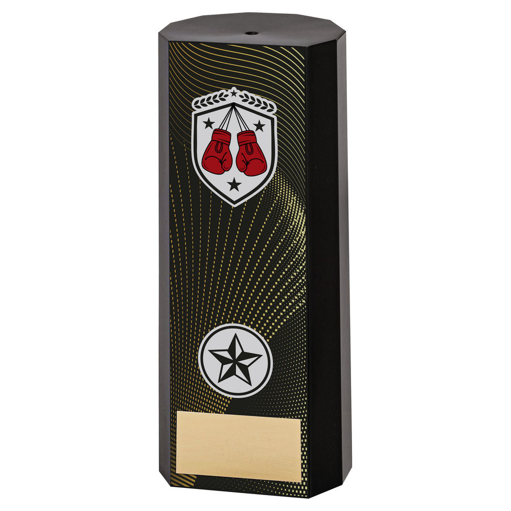 BLACK PLASTIC FILLED COLUMN BOXING (1in CEN) - 7in