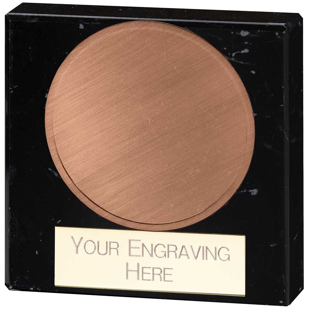 Tribute Matrix Medallion Marble Award Bronze 75mm
