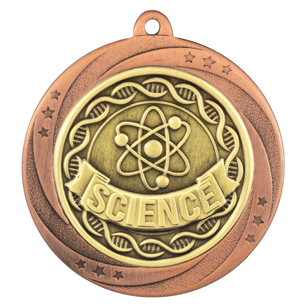 Superstar Science Medal Bronze 60mm