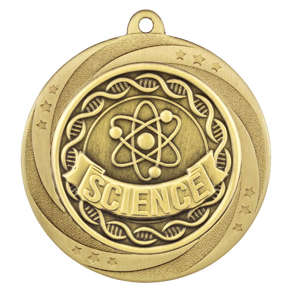 Superstar Science Medal Gold 60mm
