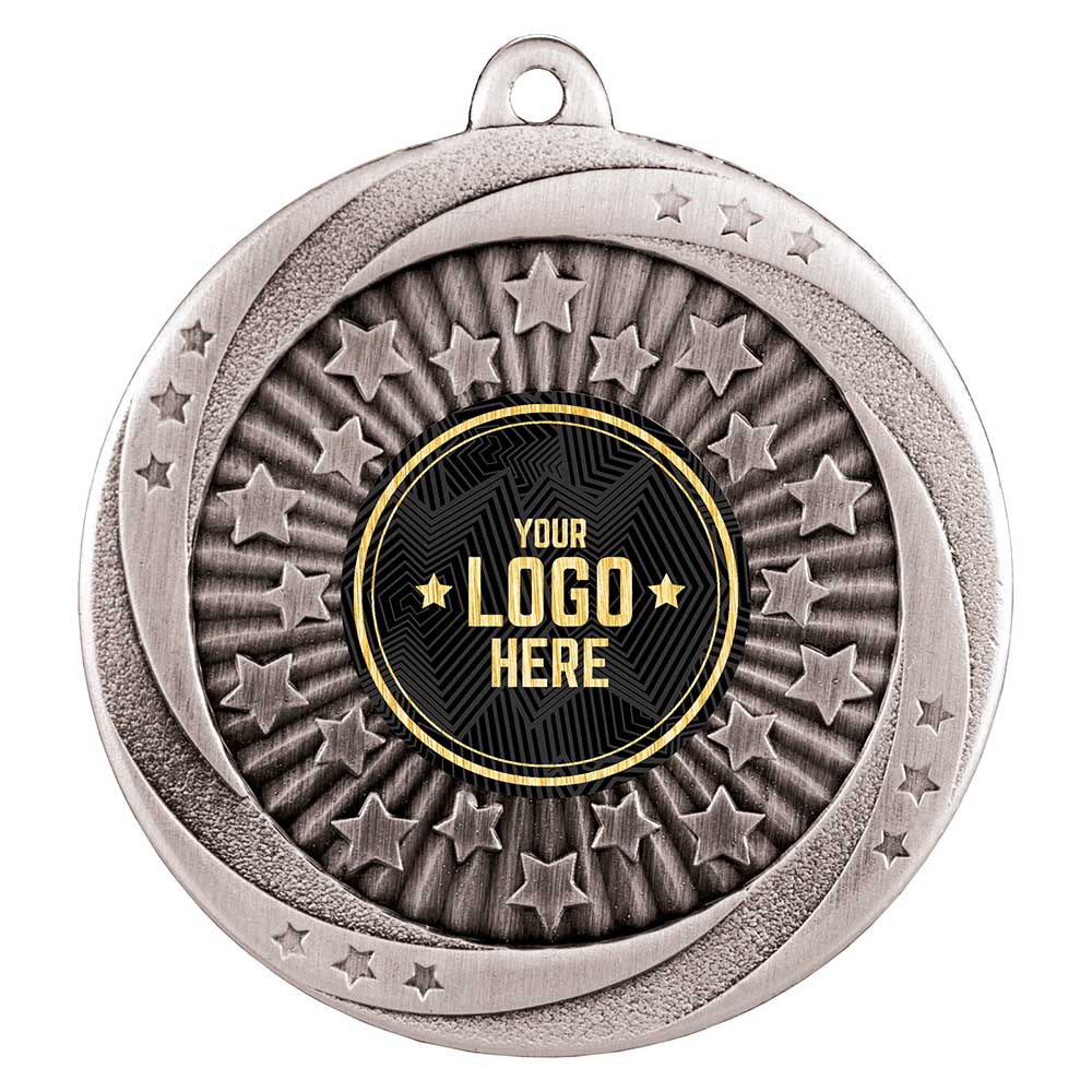 Superstar Medal Antique Silver 60mm