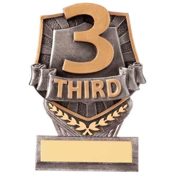 Falcon Third Place Plaque Award 105mm
