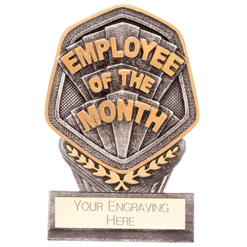 Falcon Employee of Month Plaque Award 105mm