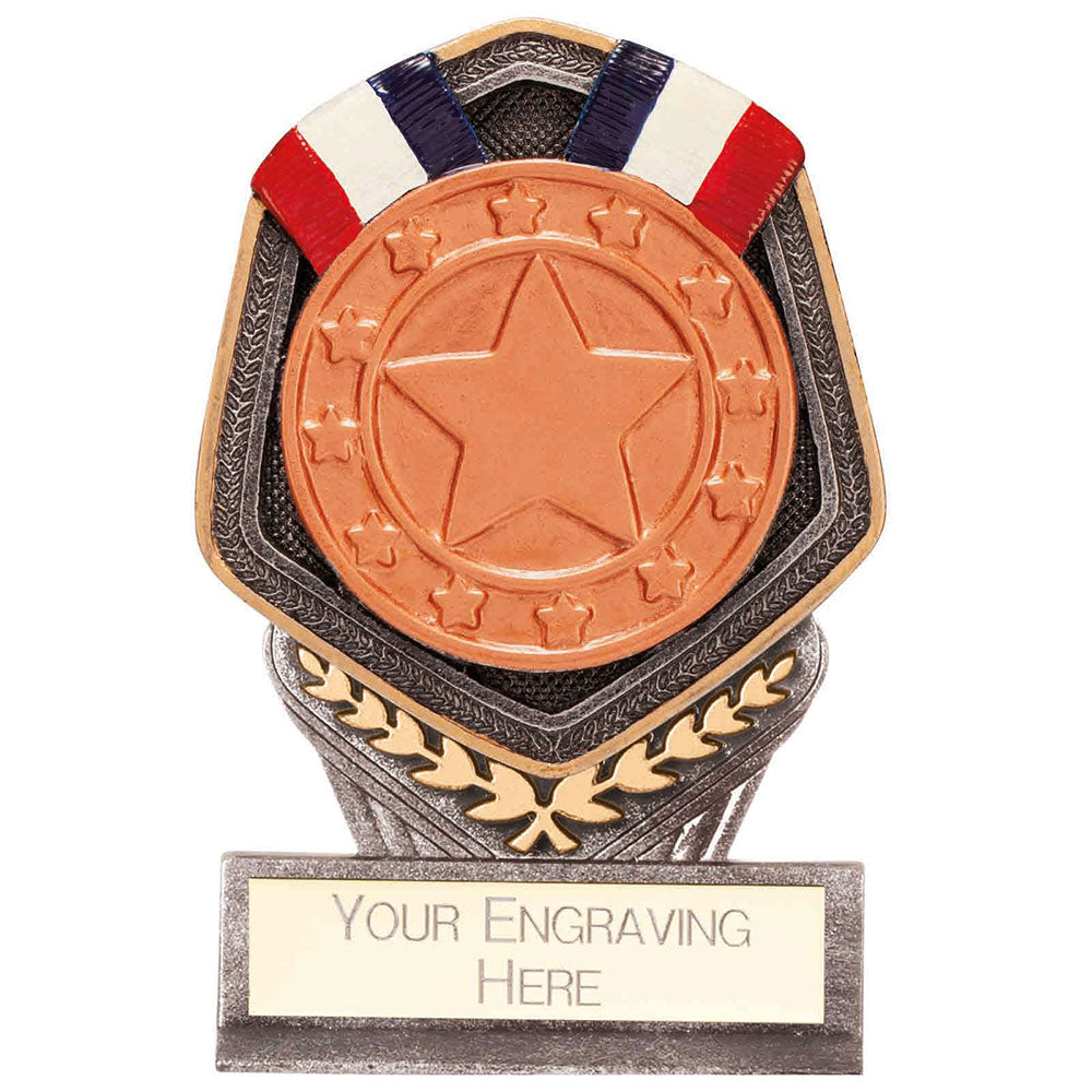 Falcon Bronze Medal Plaque Award 105mm