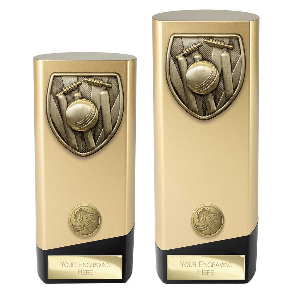 Prime Cobra Cricket Award Gold & Black 190mm