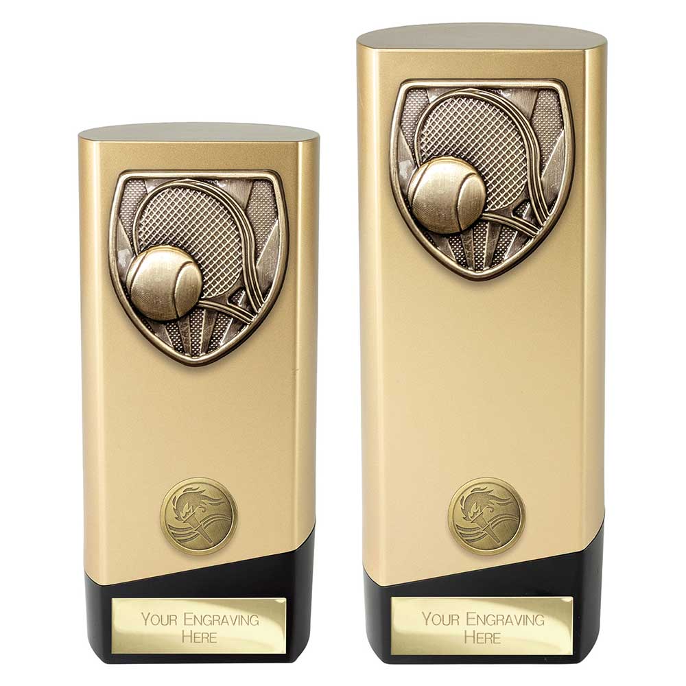 Prime Cobra Tennis Award Gold & Black 190mm