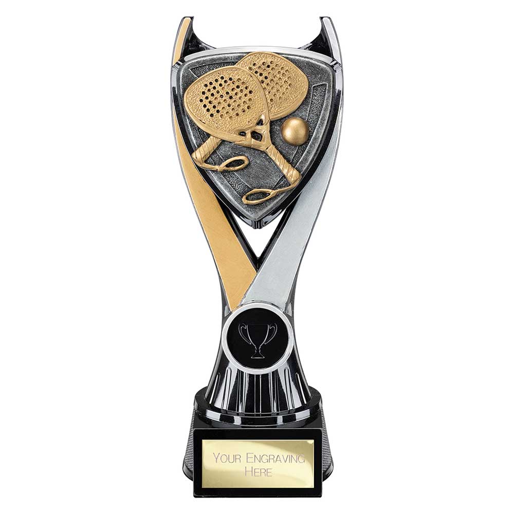 Wolverine Tower Padel Carbon Black & Fusion Gold 200mm
