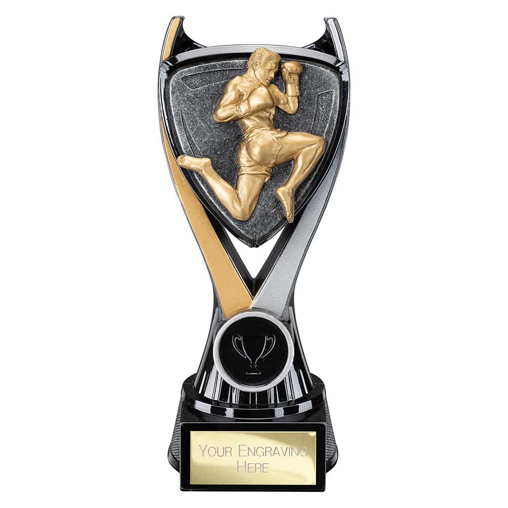 Wolverine Tower Kickboxing Carbon Black & Fusion Gold 180mm