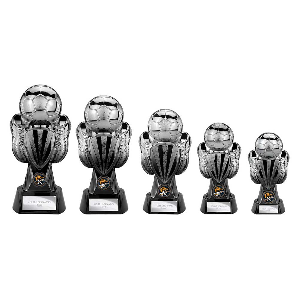 Tournament Football Heavyweight Gunmetal & Black 170mm