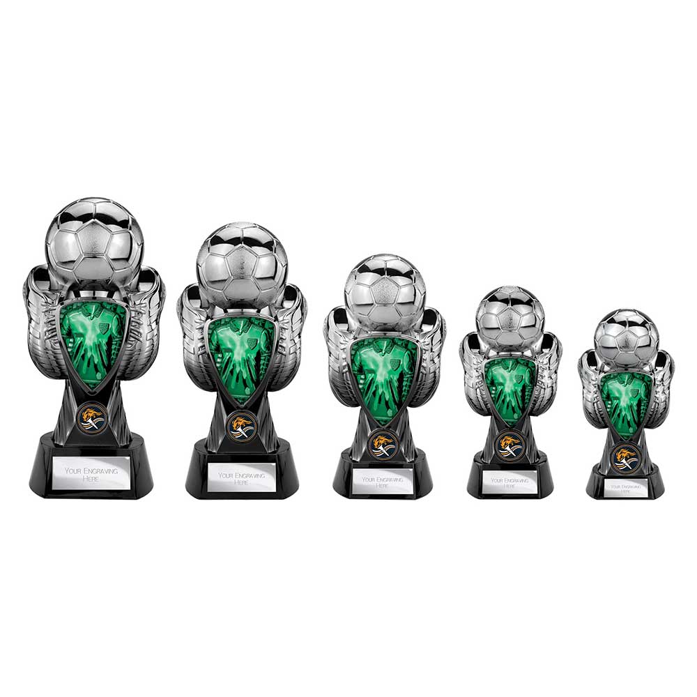 Tournament Heavyweight Green Shirt Gunmetal & Black 280mm