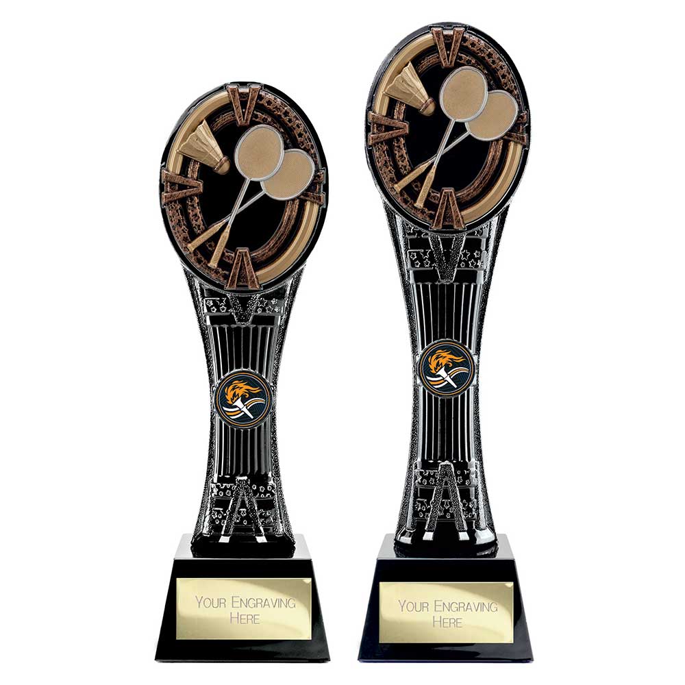 Maverick Extreme Tower Badminton Award Black & Antique Bronze 260mm