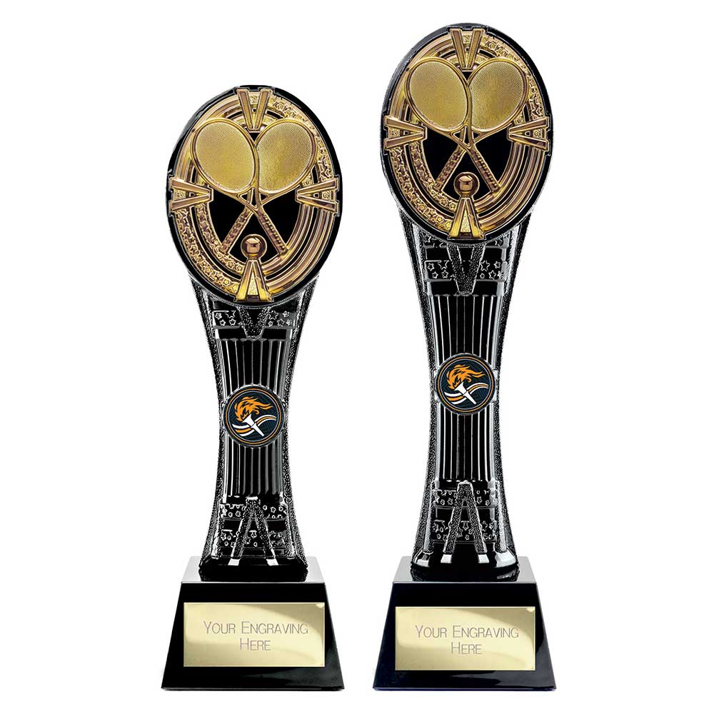 Maverick Extreme Tower Tennis Award Black & Fusion Gold 260mm