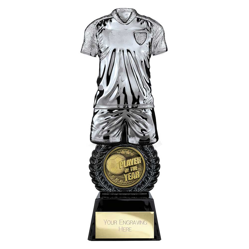 Intensity Football Player of Year Award Gunmetal & Carbon Black 260mm