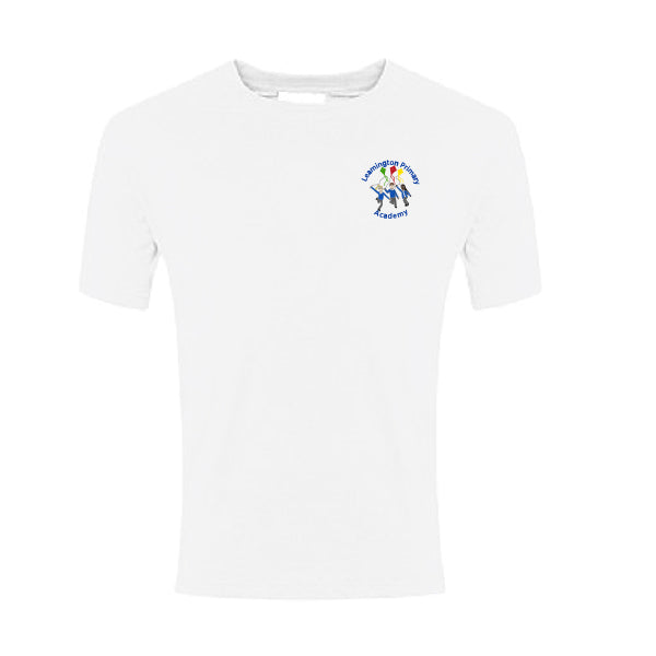 PE T-Shirt With Badge (White)
