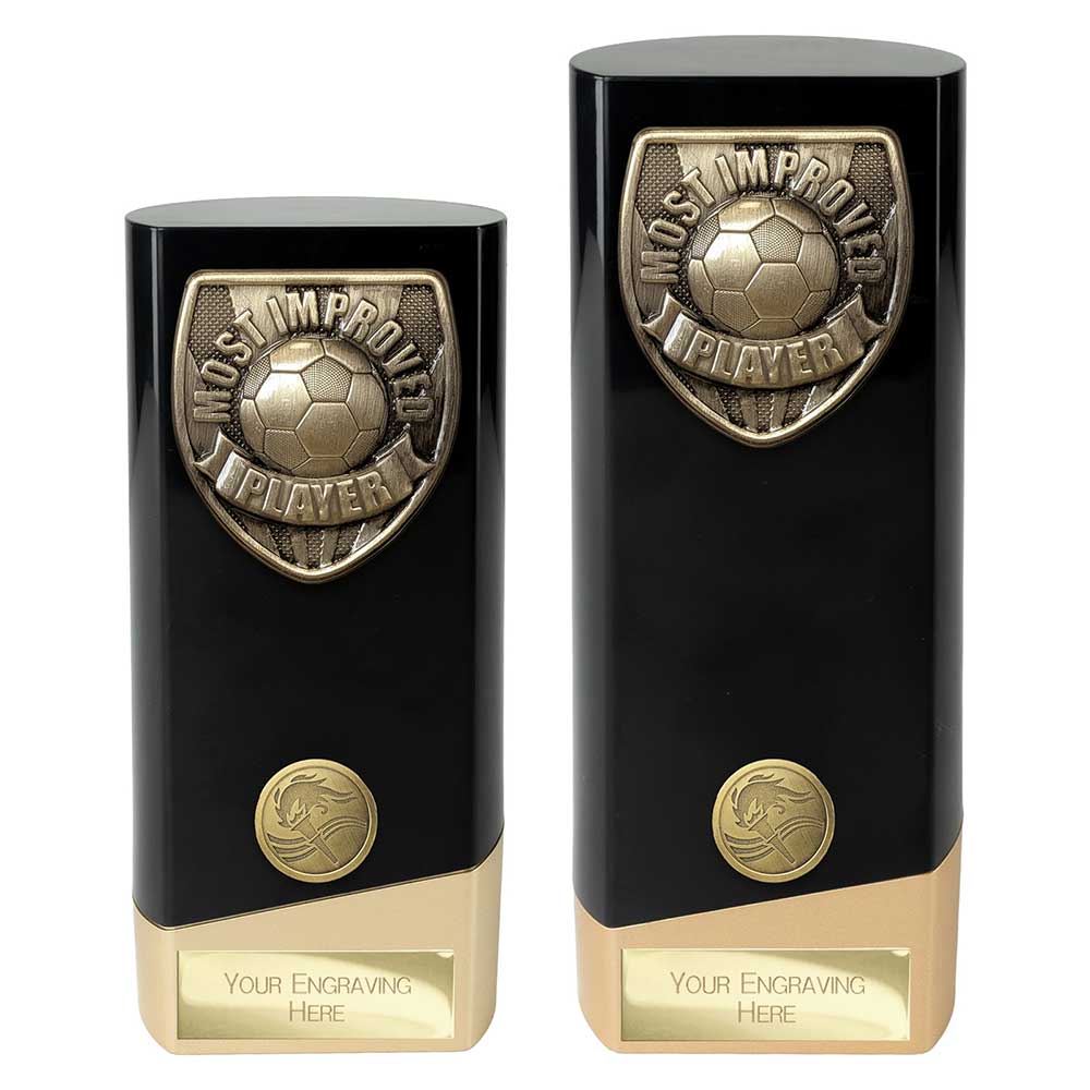Prime Cobra Most Improved Player Award Black & Gold 190mm