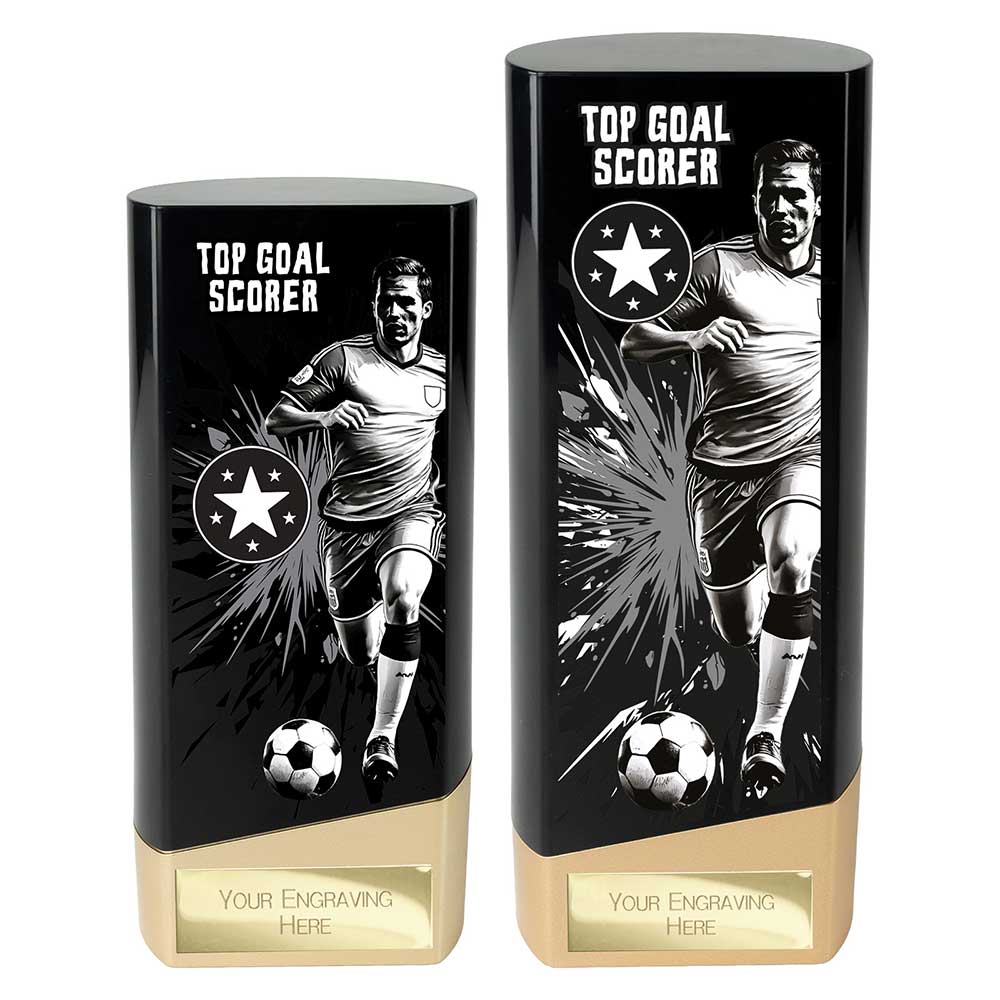 Prime Heavyweight Top Goal Scorer Black & Gold 190mm