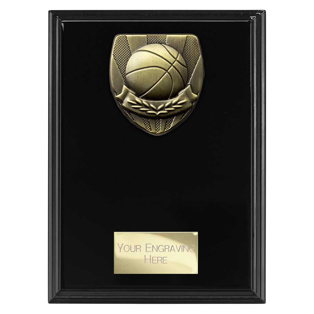 Cobra Plaque Basketball Award Epic Black 175mm
