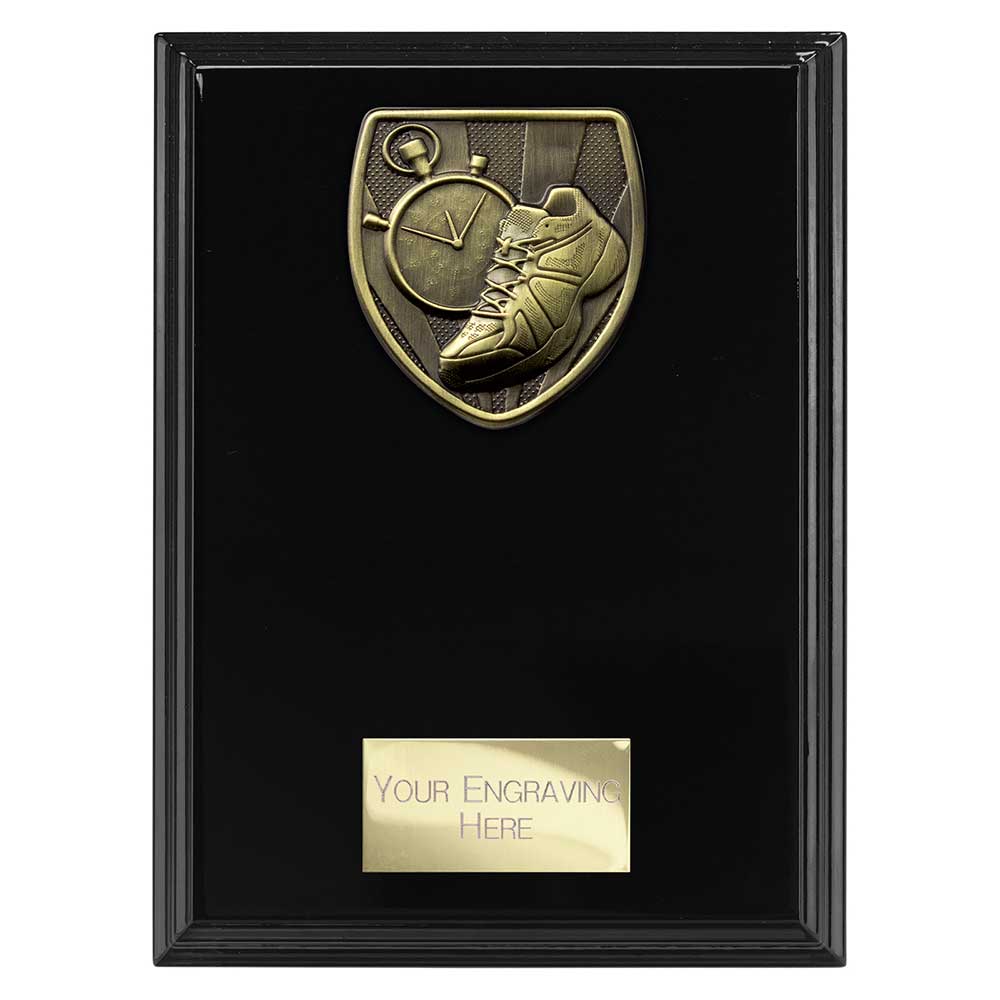 Cobra Plaque Running Award Epic Black 175mm