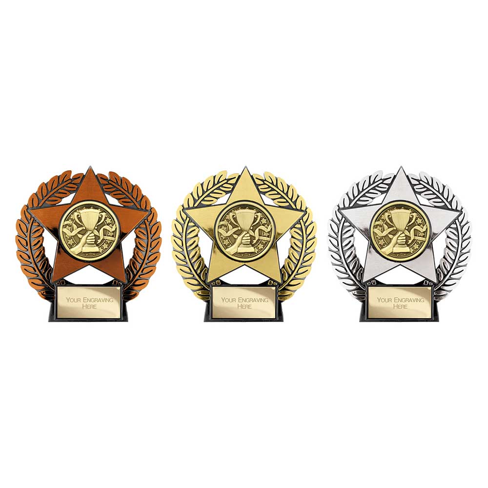 Emperor Star Recognition Plaque Bronze 120mm