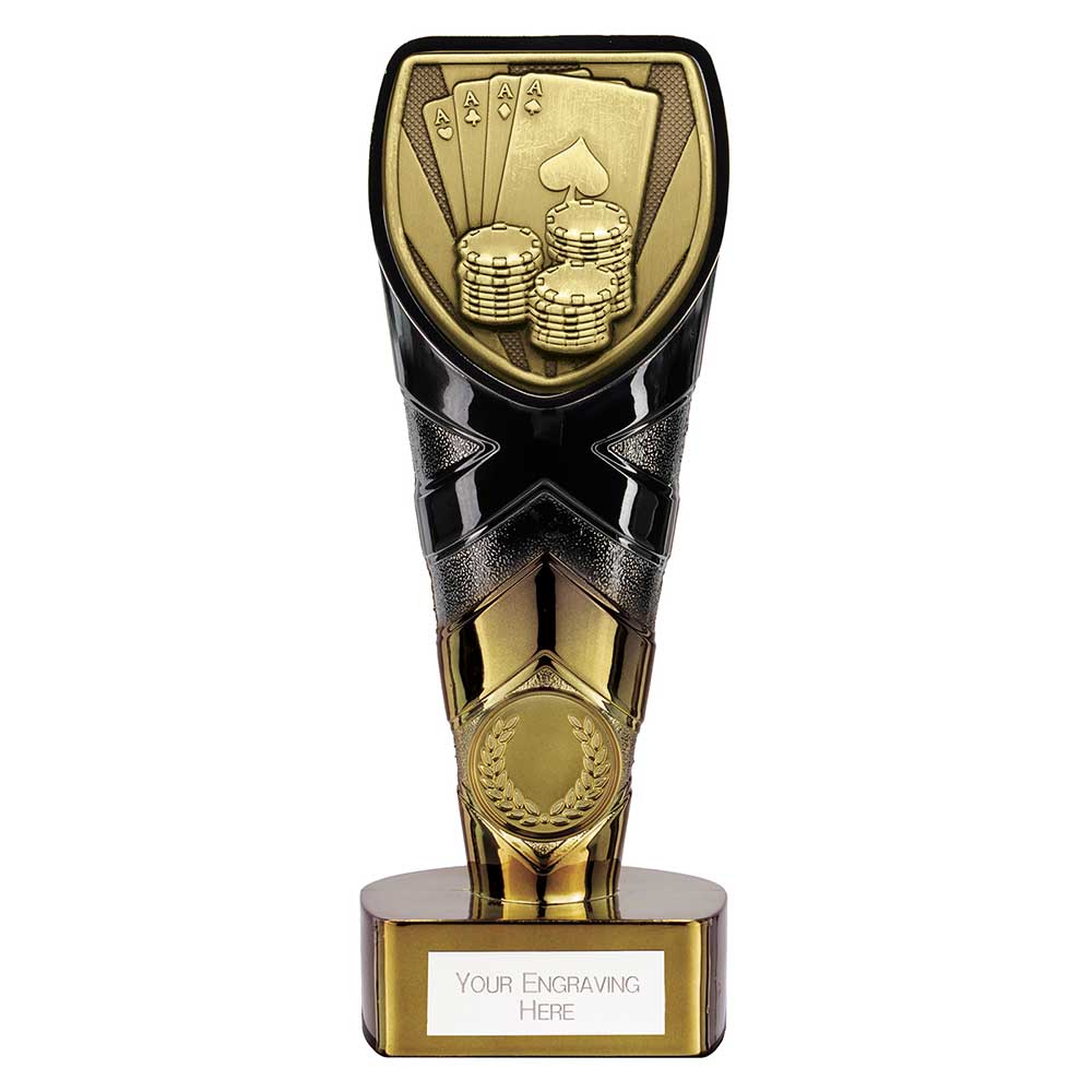 Fusion Cobra Cards Award Black & Gold 175mm