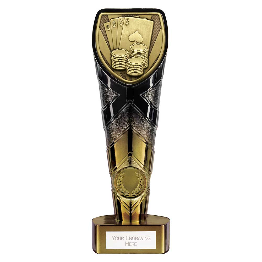 Fusion Cobra Cards Award Black & Gold 200mm