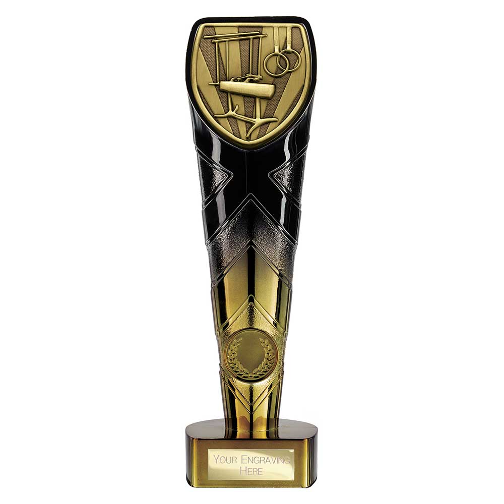 Fusion Cobra Gymnastics Award Black & Gold 225mm