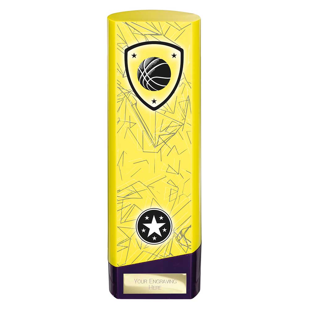 Prime Heavyweight Basketball Yellow & Purple 220mm