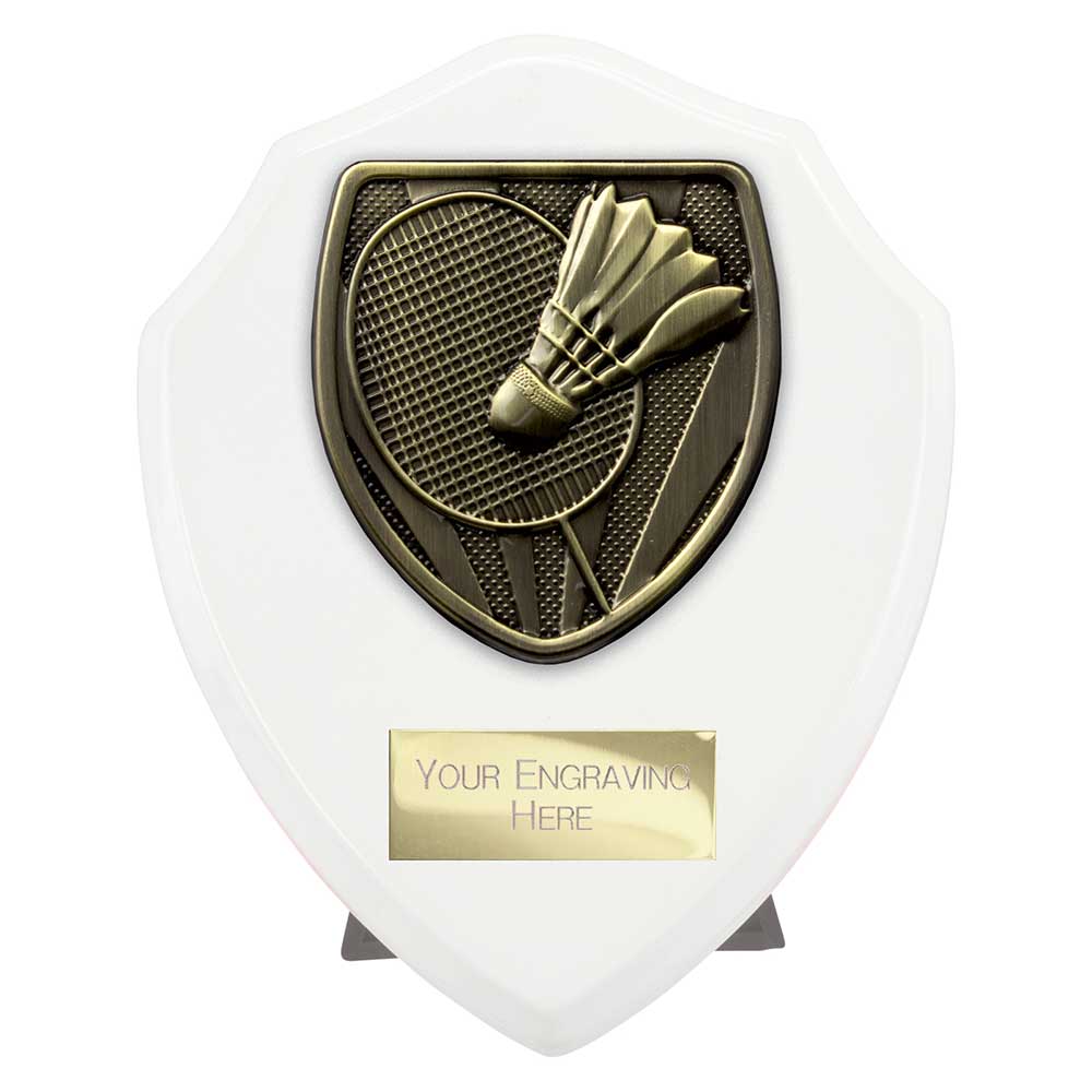 Cobra Shield Badminton Award Arctic White 125mm