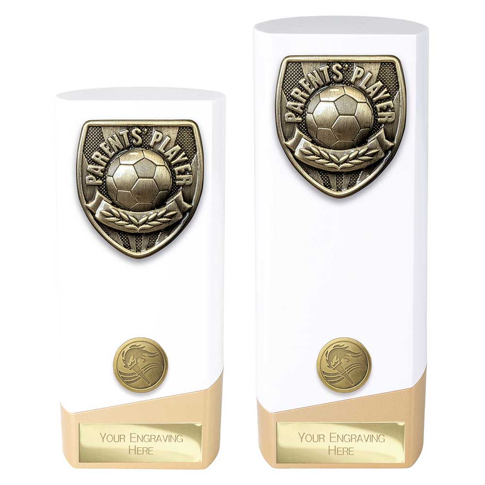 Prime Cobra Parents Player Award White & Gold 190mm