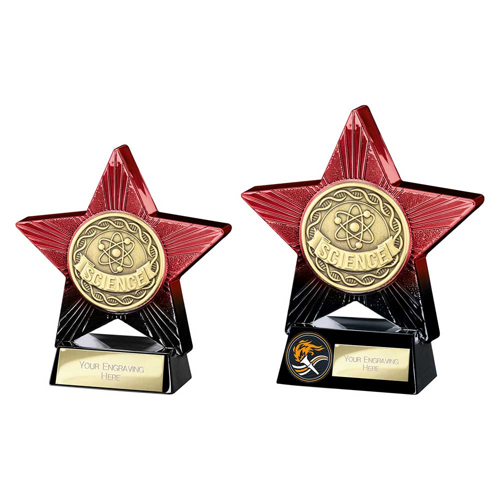 Superstar Science Award Red & Black 140mm