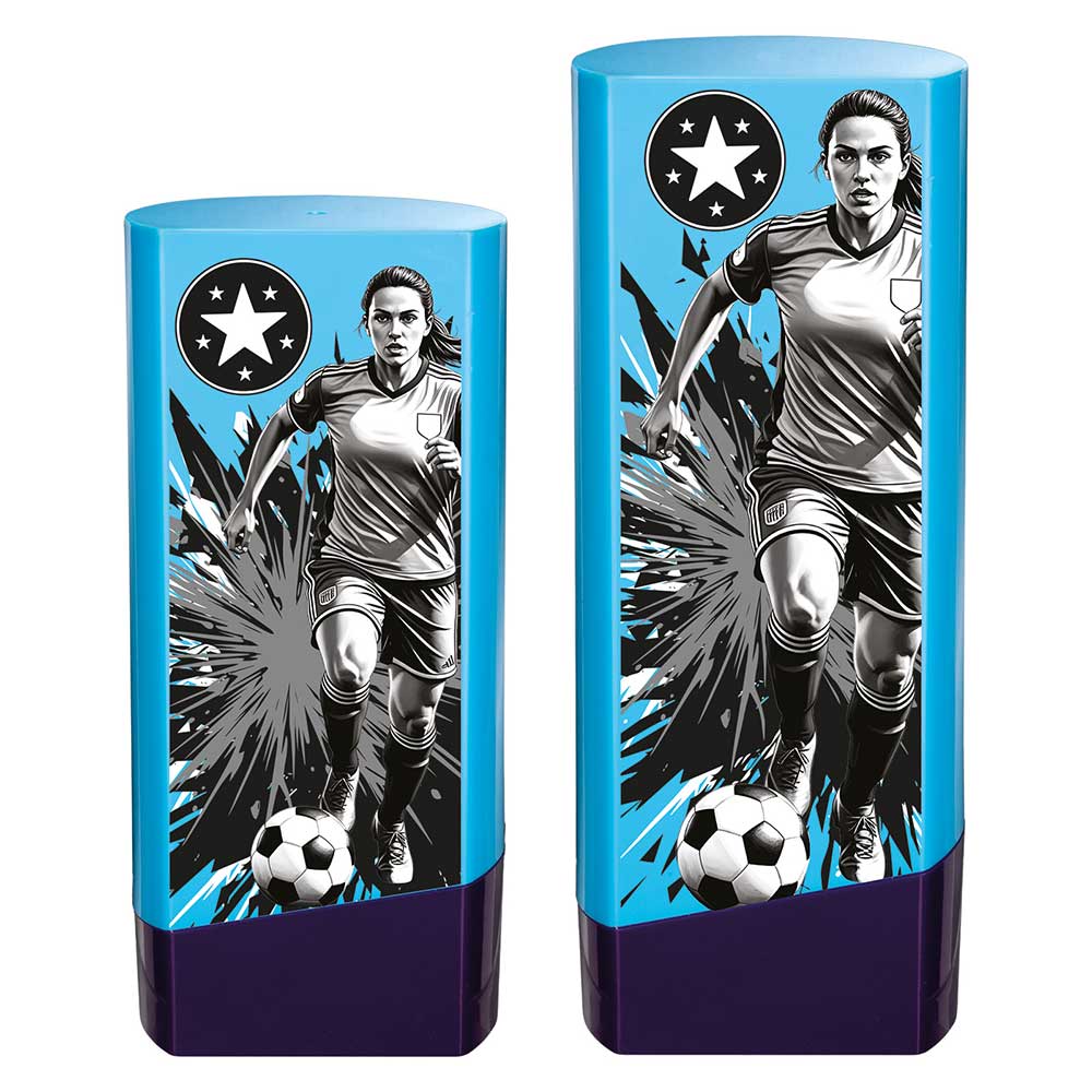 Prime Heavyweight Ladies Football Blue & Purple 190mm