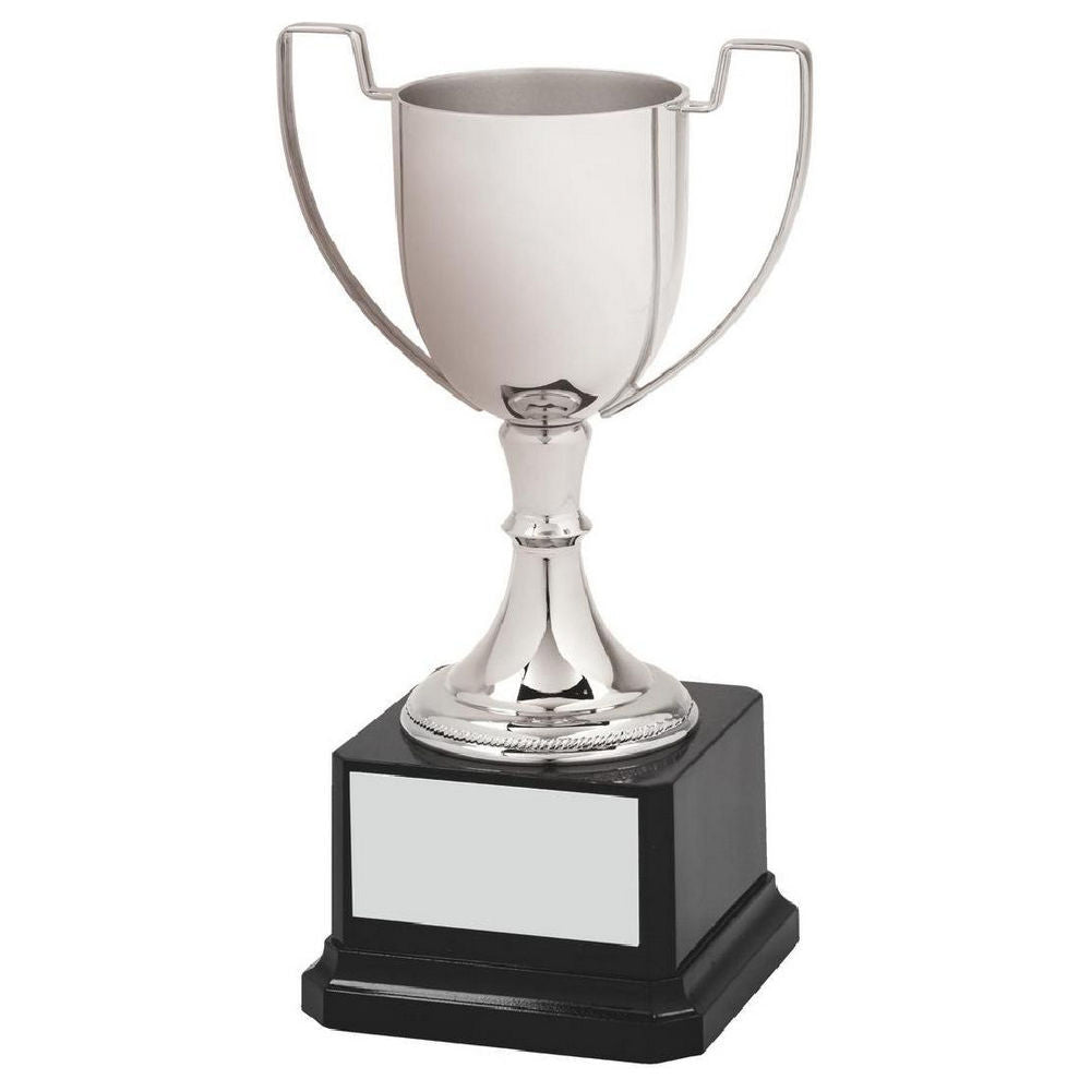 Contemporary Nickel Plated Cup 180mm