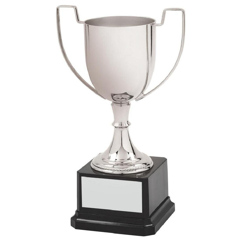 Contemporary Nickel Plated Cup 210mm
