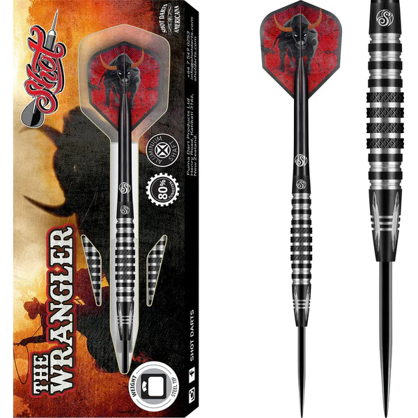 Shot - Shot Americana Darts - Steel Tip Tungsten - The Wrangler