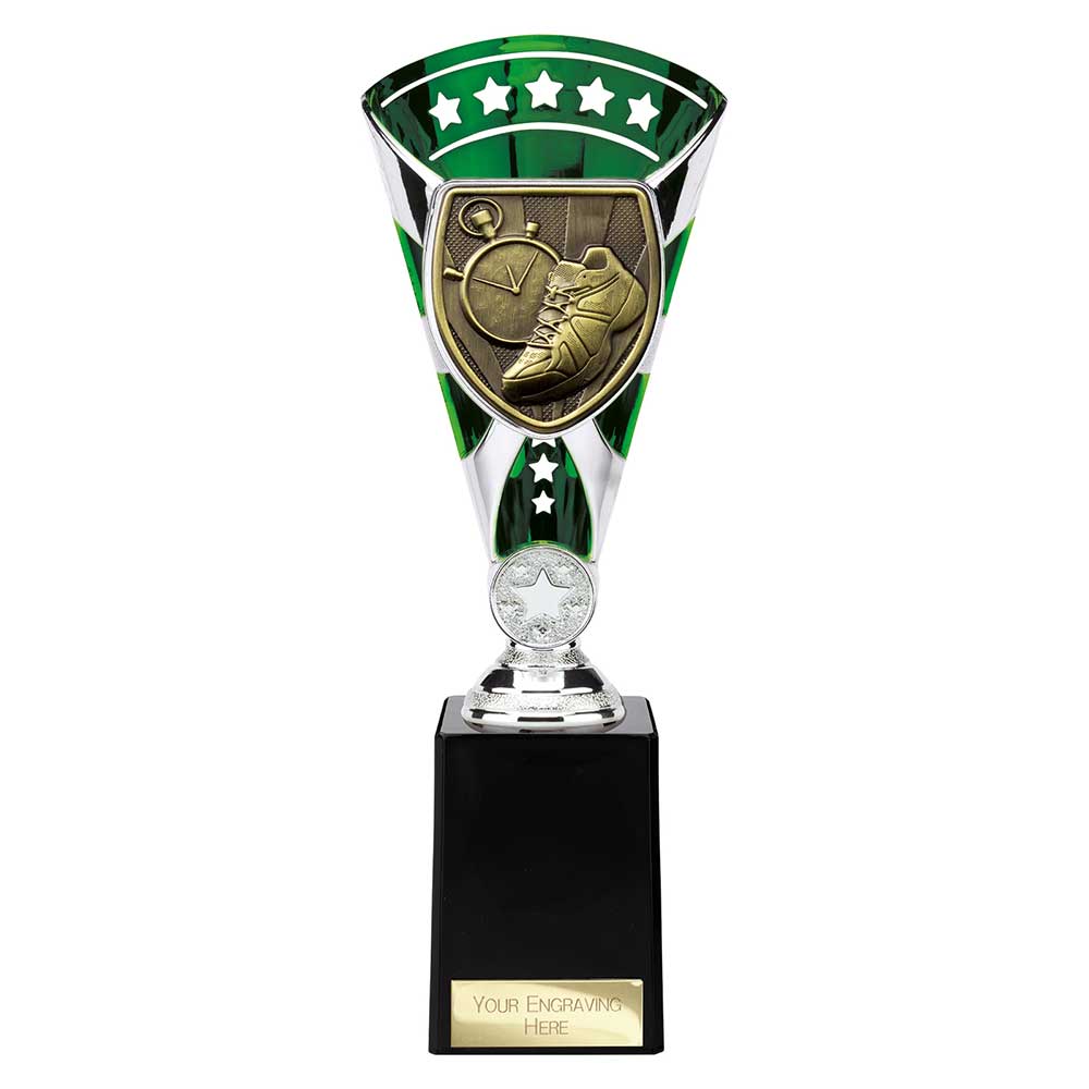 Cobra Star Cup Running Silver & Green 255mm