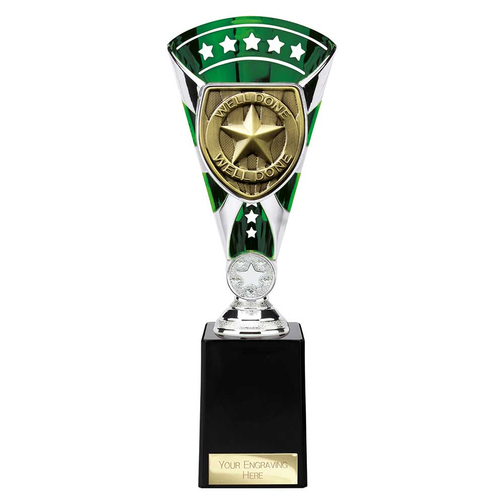 Cobra Star Cup Well Done Silver & Green 255mm